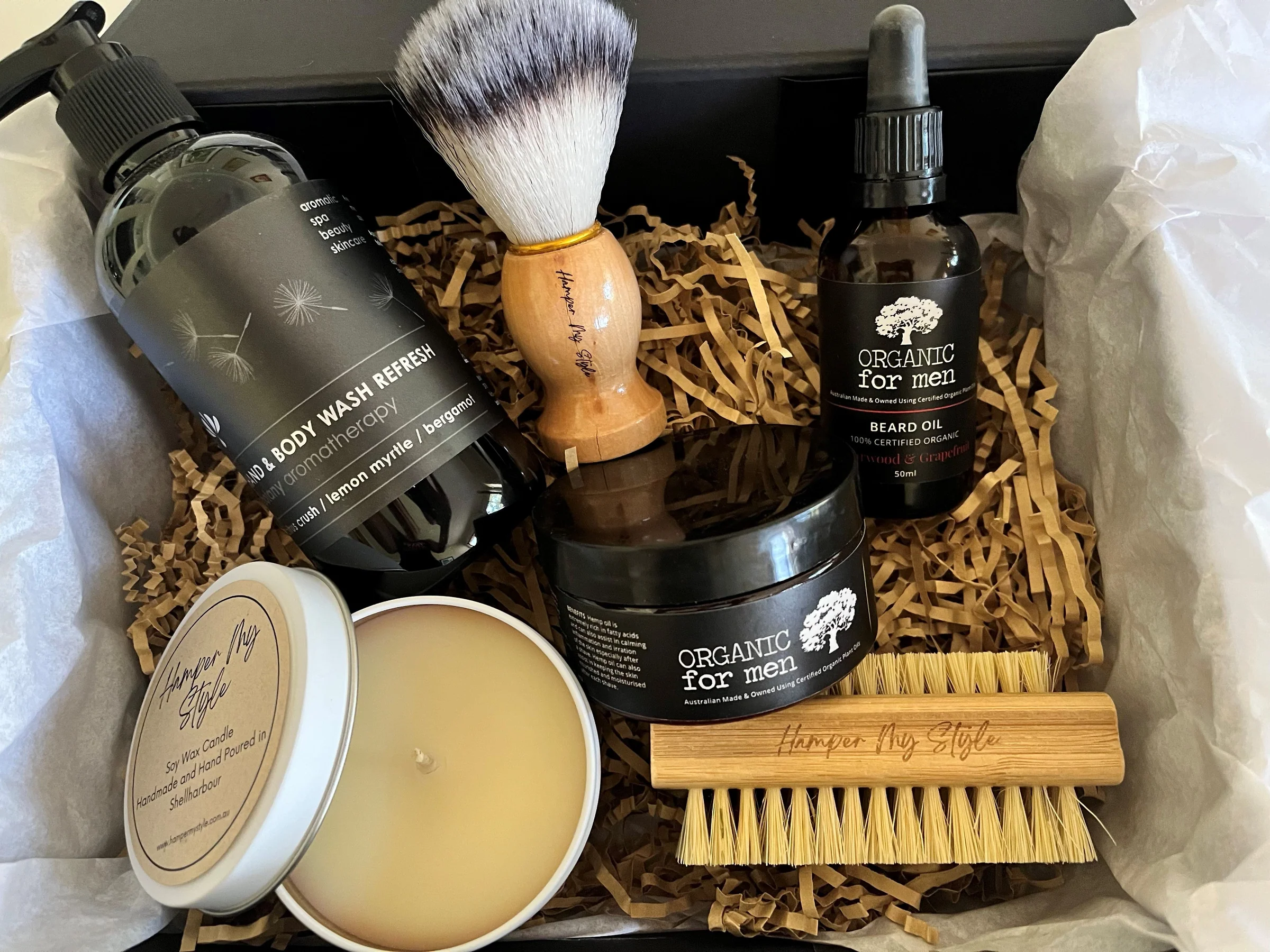 hampers for him